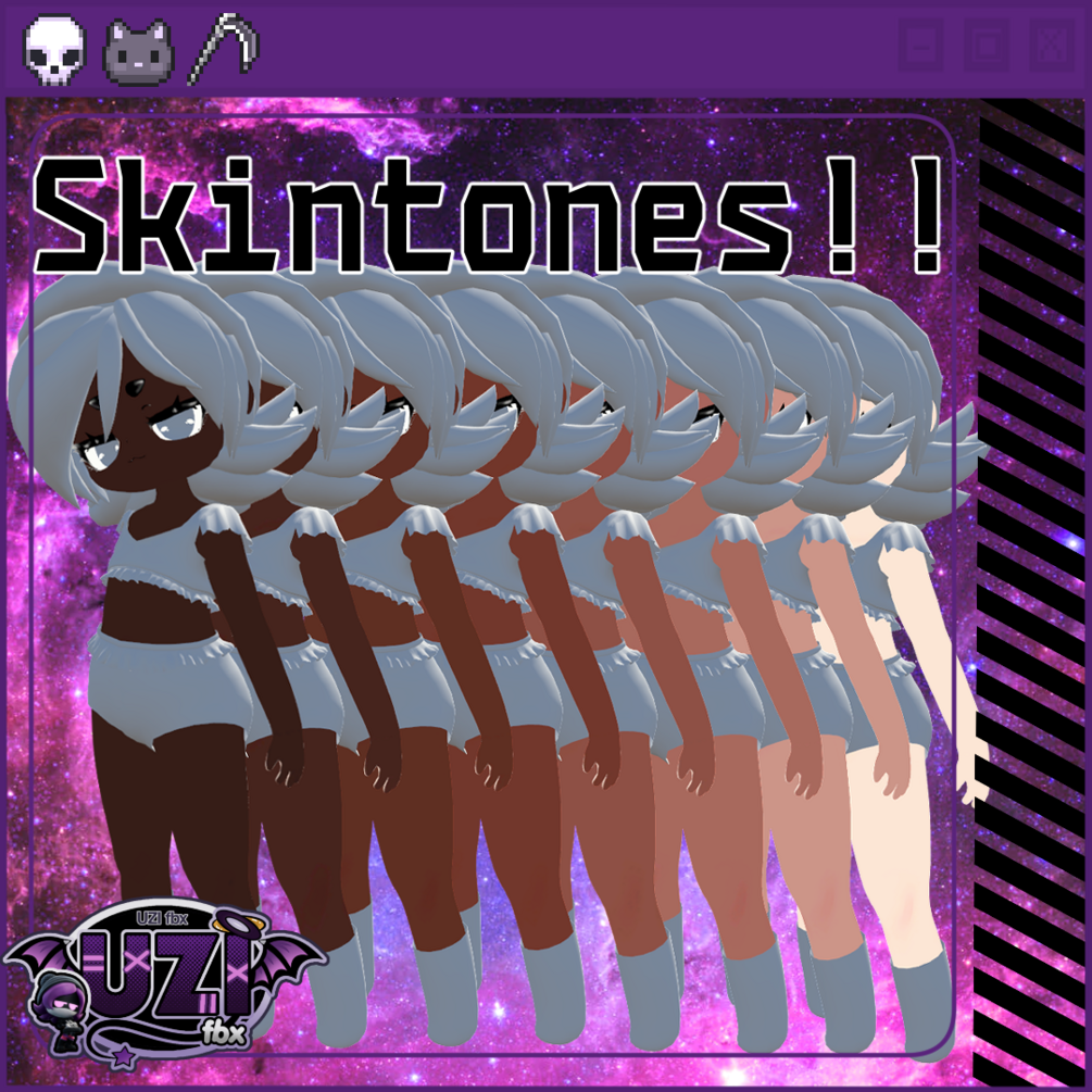 𓏵・︴Space Base Skintone Pack