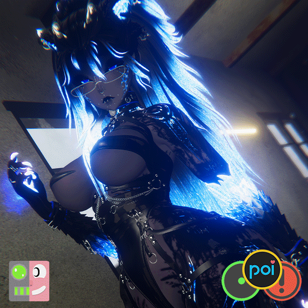 ☆ Hestia ☆ The Hellhound  Mommy ☆ FaceTracking (PC/QUEST+ Opti) by SukhaVR