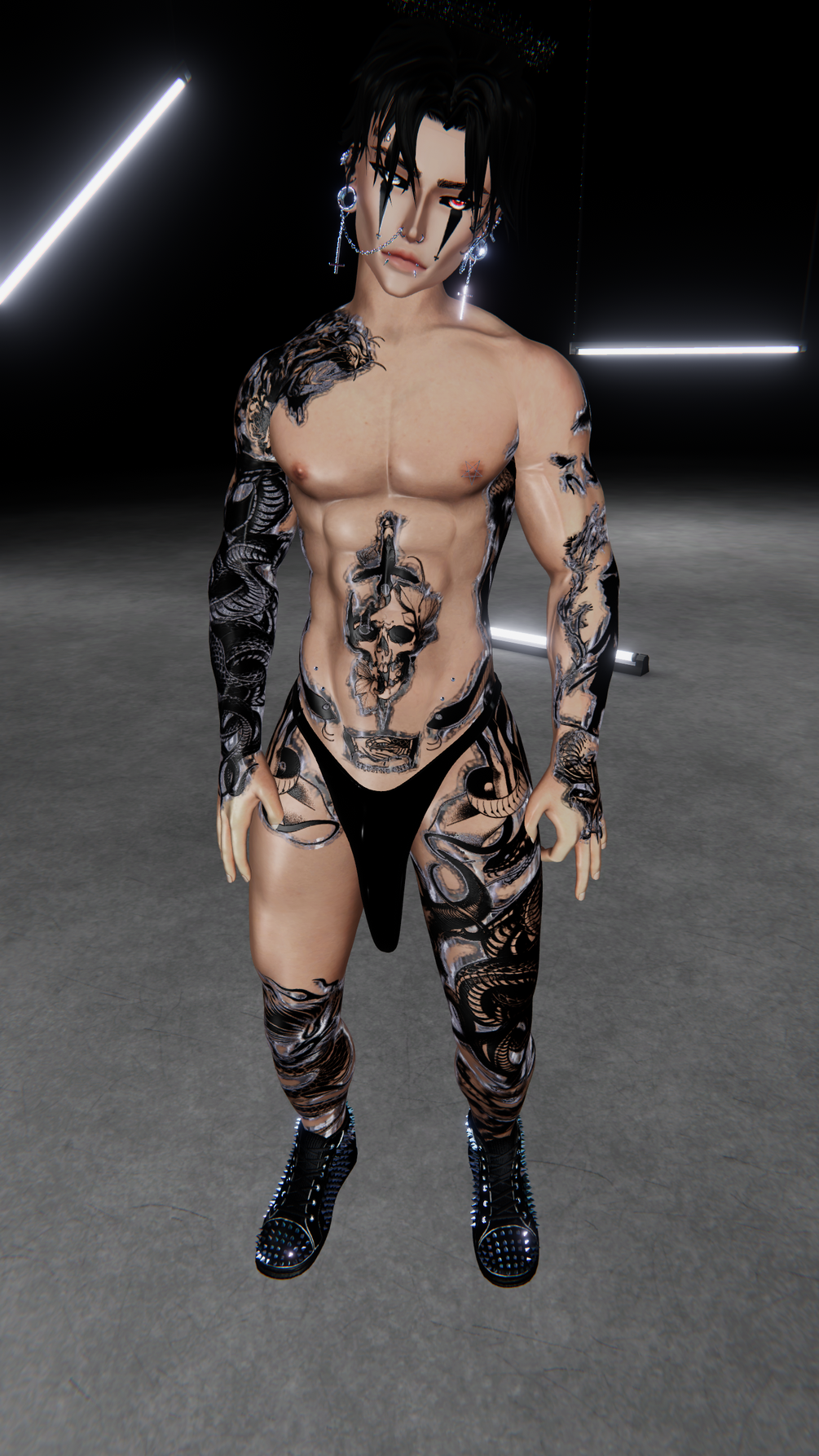 Tigers Eye Tattoo Texture (Ace V4) 4x Shaders, Multiple Versions!