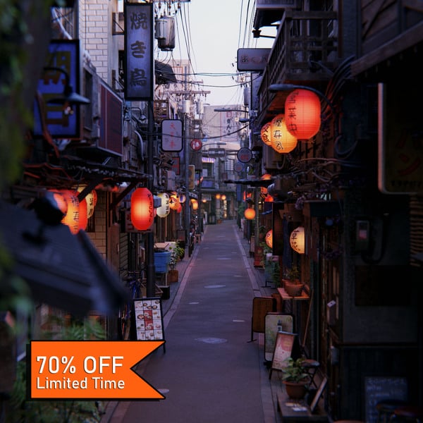 Japanese Street 3D Pack by Refaei