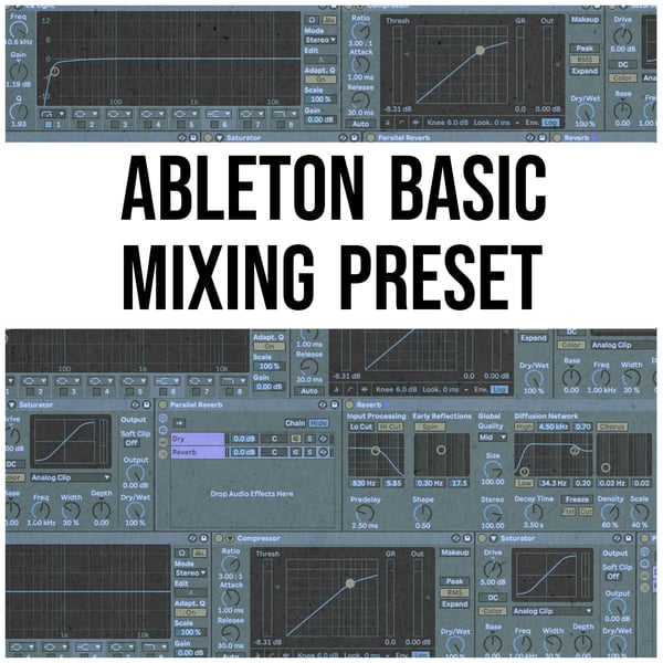 Free Ableton Live Presets: Ableton Essential Mixing Preset