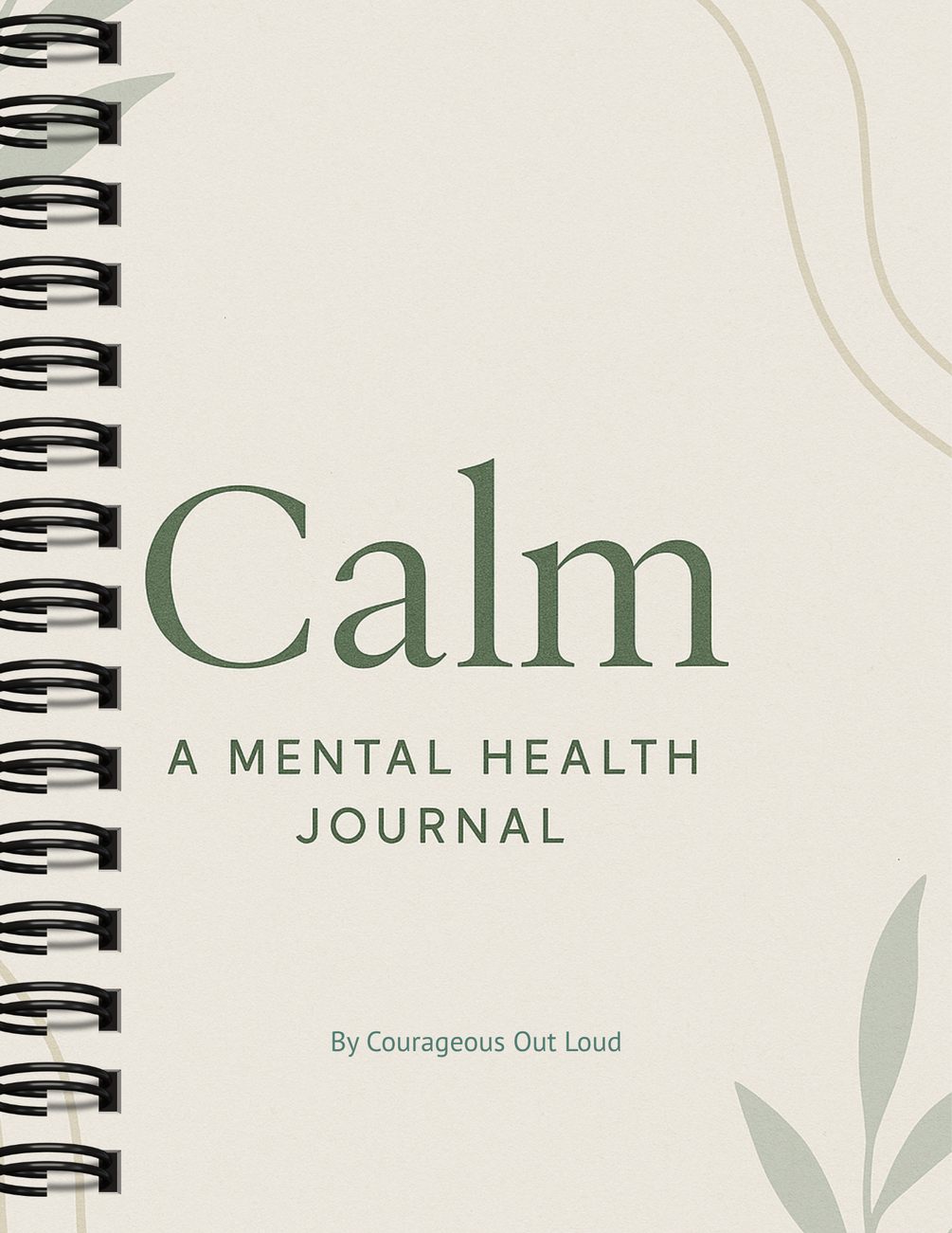 Calm: A mental health Journal Preview