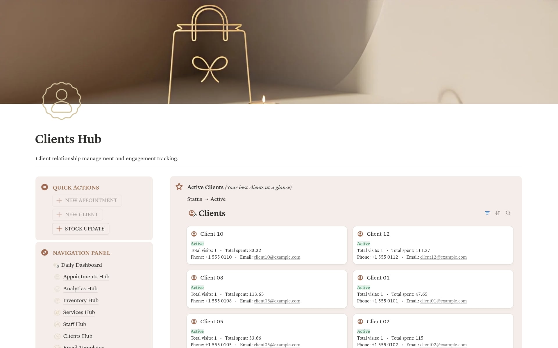 Salon & Spa Business OS - view 4