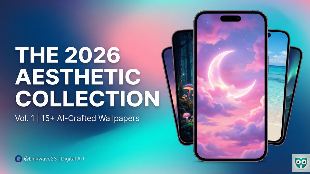 The 2026 Aesthetic Collection: 15 High-Res Wallpapers (Vol. 1)