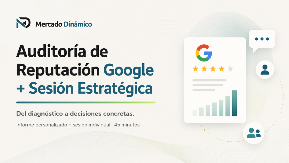 Auditoría de Reputación Google más Sesión Estratégica