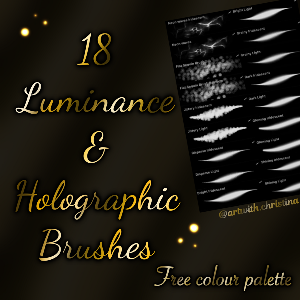 procreate luminance brushes free