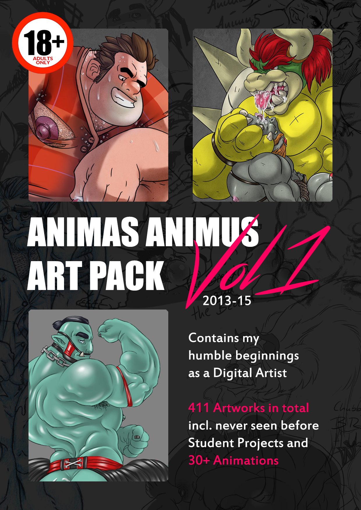 The Art of AnimasAnimus Vol 1 2013-2015