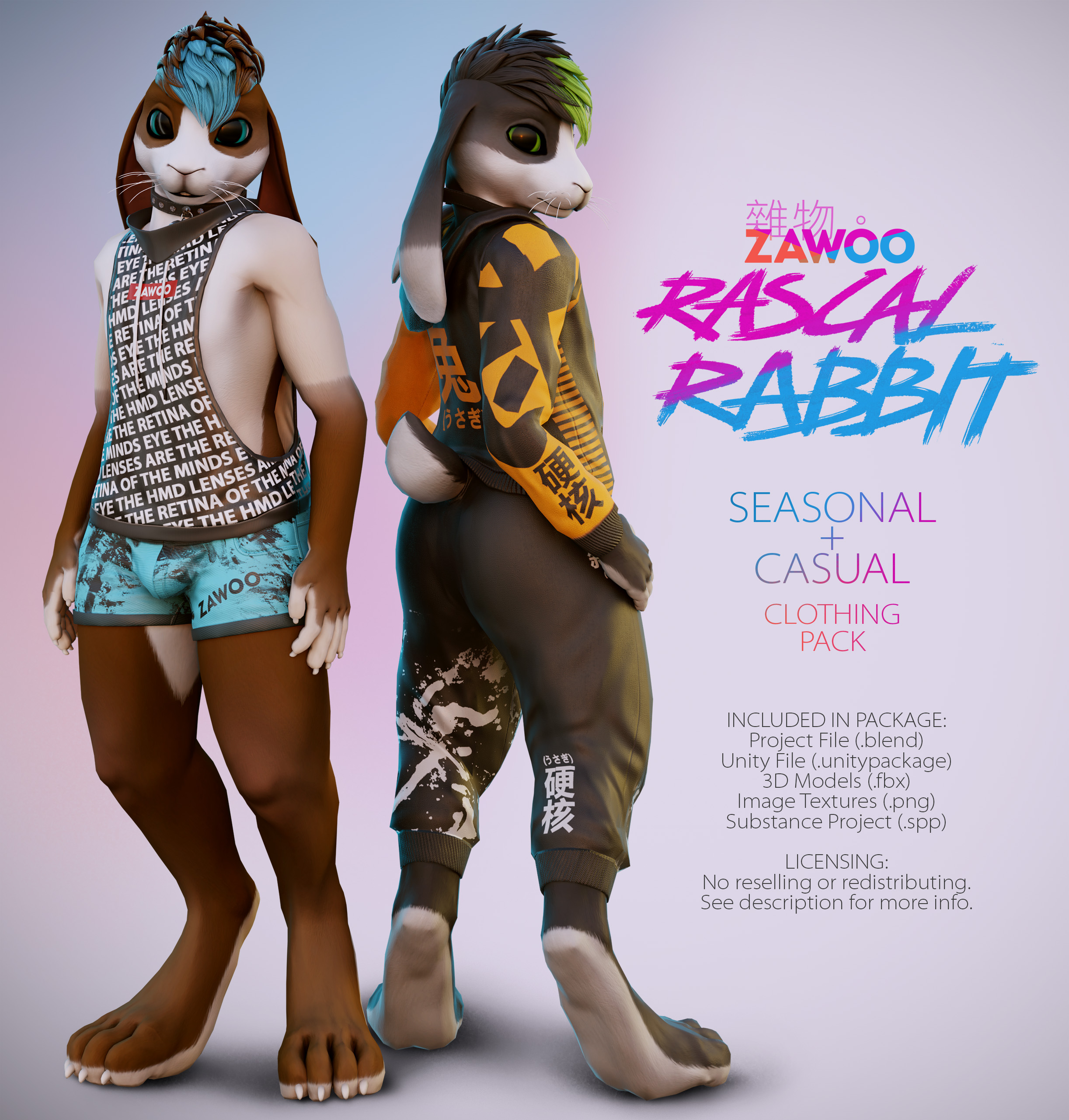 Gumroad Vrchat Avatars 92 - kryf9nj