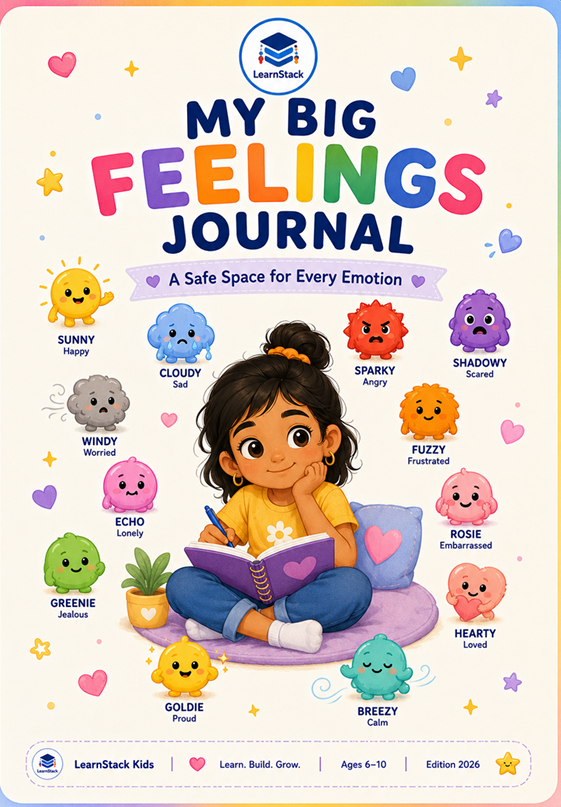 My Big Feelings Journal — A Safe Space for Every Emotion preview image 1