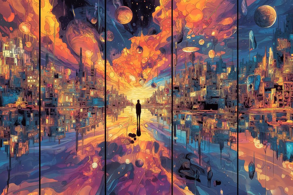 Fuel the Dream Engine - Surreal AI Art Preview