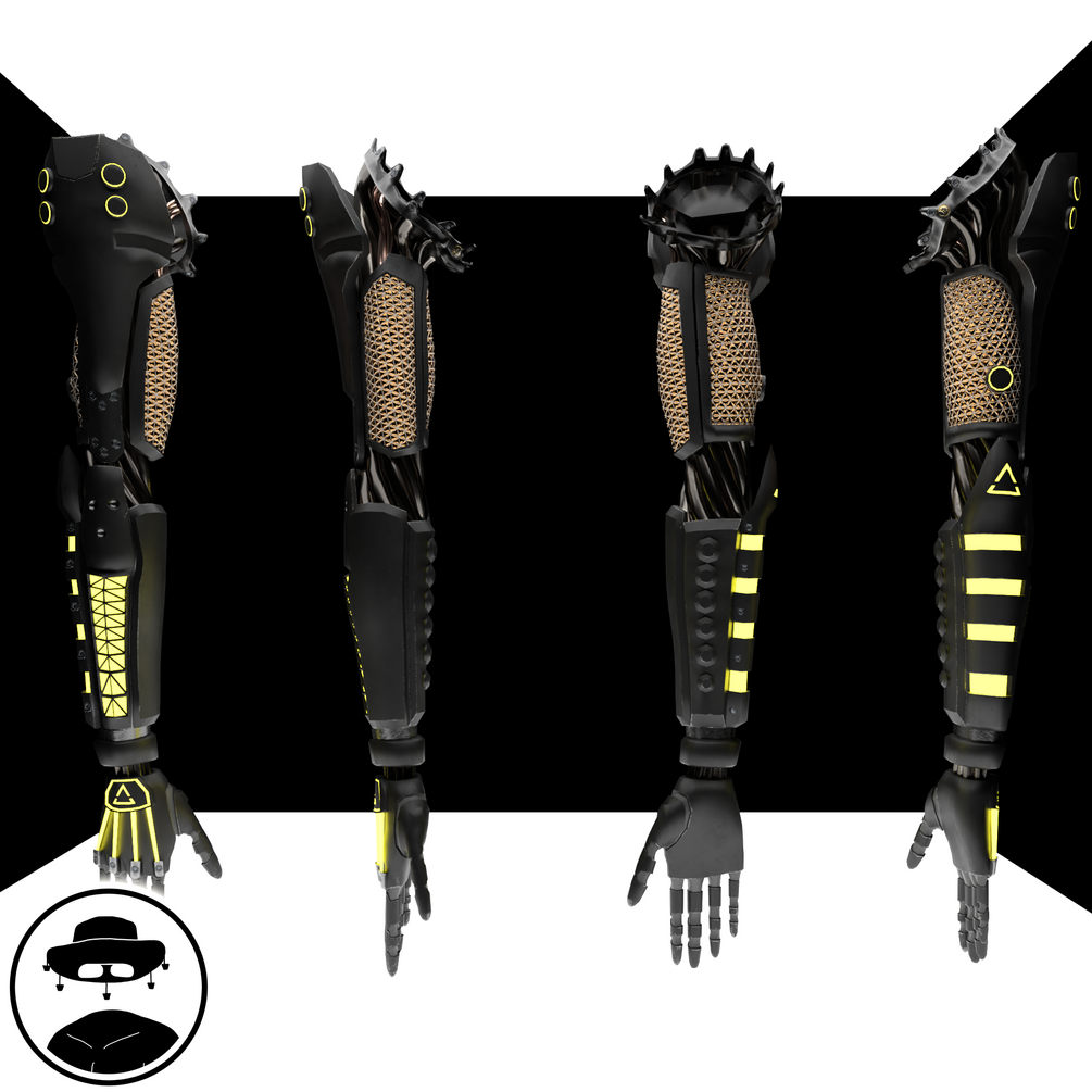 Cybernetic Blade Arm (Right)'s Code & Price - RblxTrade