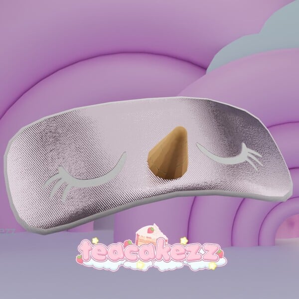 snowman sleep mask