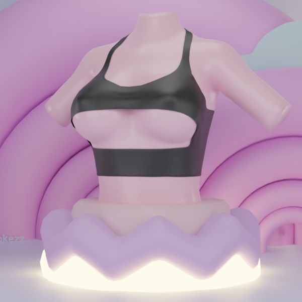 underboob halter top