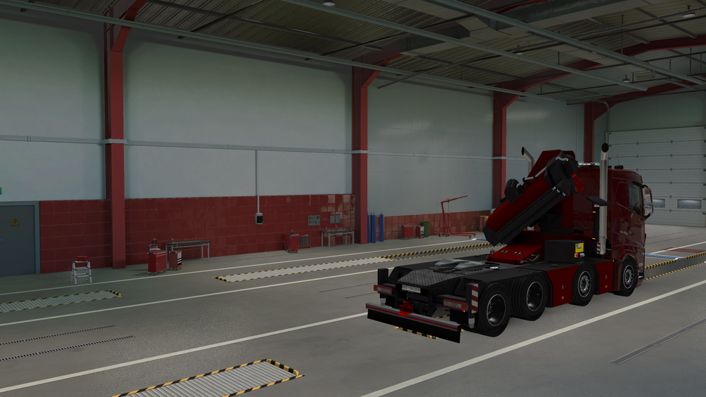 ETS2 | Volvo Fh5 by Sanax PREMUIM Crane Chassis by ZoCi from oldboyZ customZ