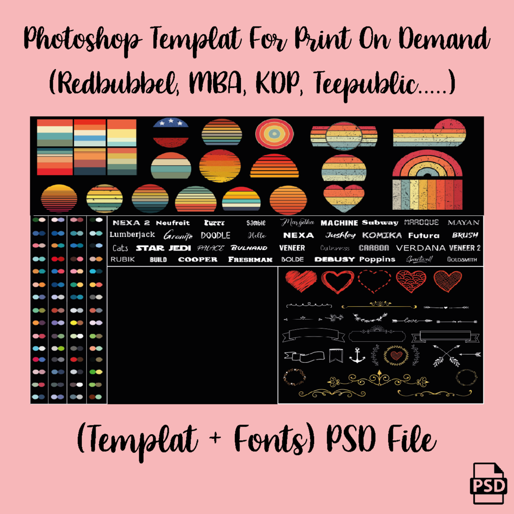 How to Use Our Photoshop Templates, TeePublic