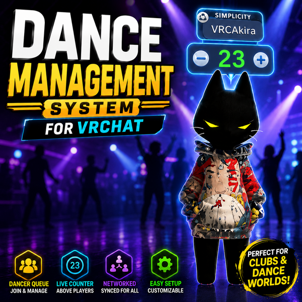 VRChat Dancer Management System preview
