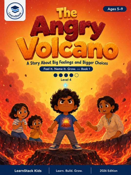 The Angry Volcano — A Kids Story About Big Feelings & Bigger Choices preview image 2