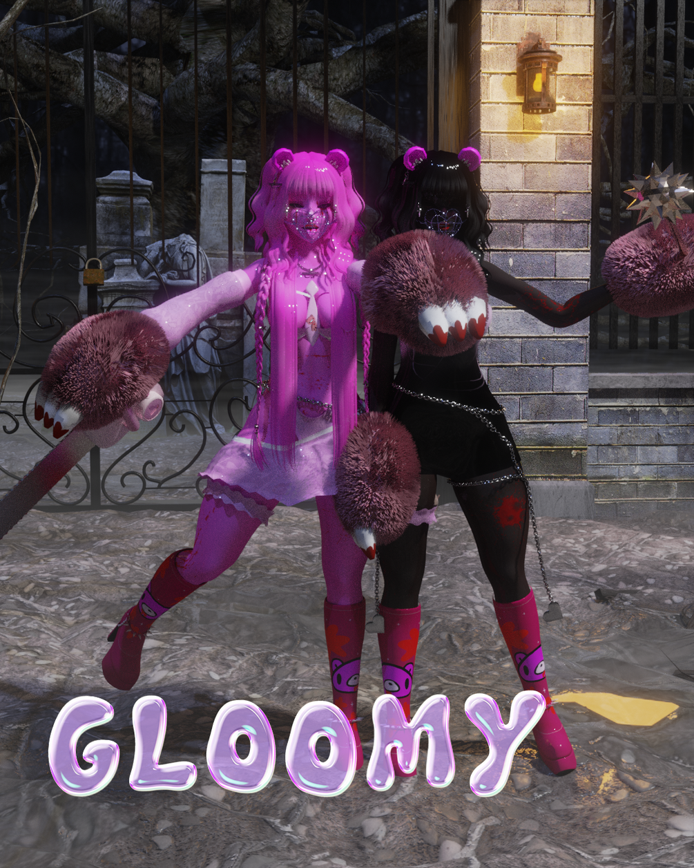 (FREE)Gloomy-GemUnicorn,SFW,GOGO(PCONLY)