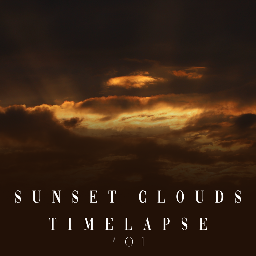 4k Sunset Clouds Timelapse