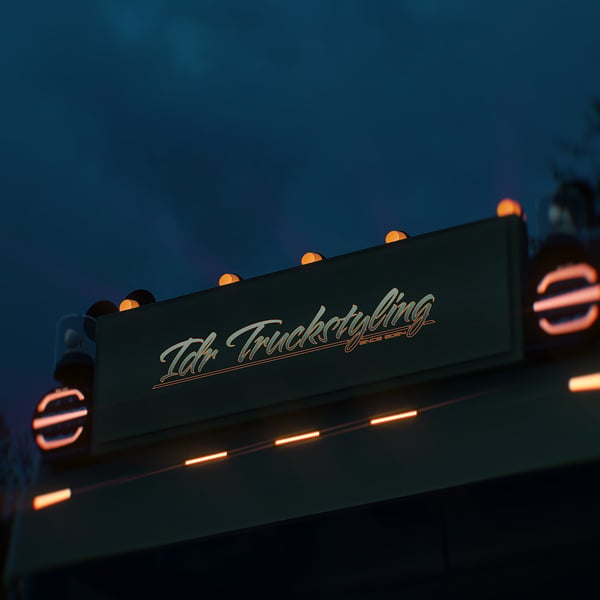 ETS2 SKIN SCANIA LIGHTBOX/MUDFLAP S&R VENUS 