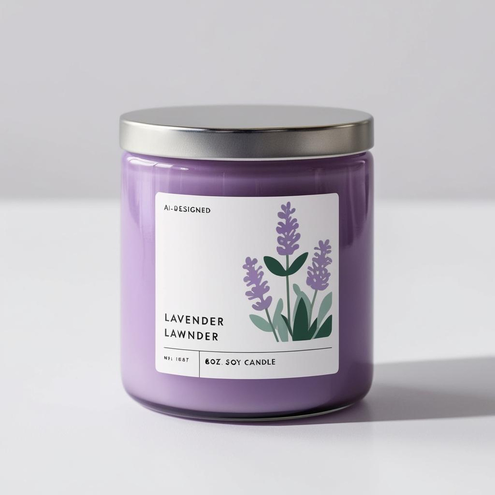 Relaxing Lavender Soy Candle