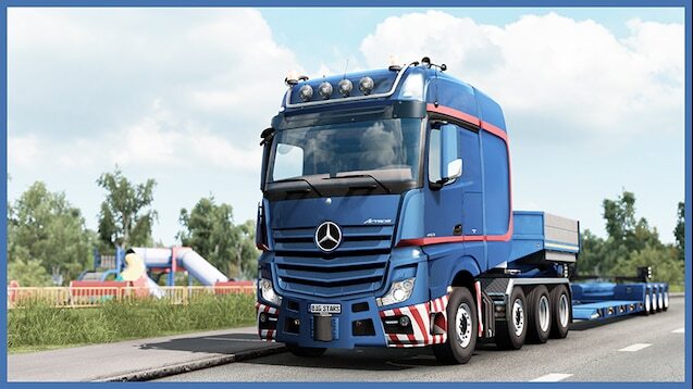 ETS2 | Mercedes Actros MP4 RoofGrill Pack by ZoCi from oldboyZ customZ