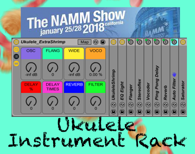 Ukulele Instrument Rack