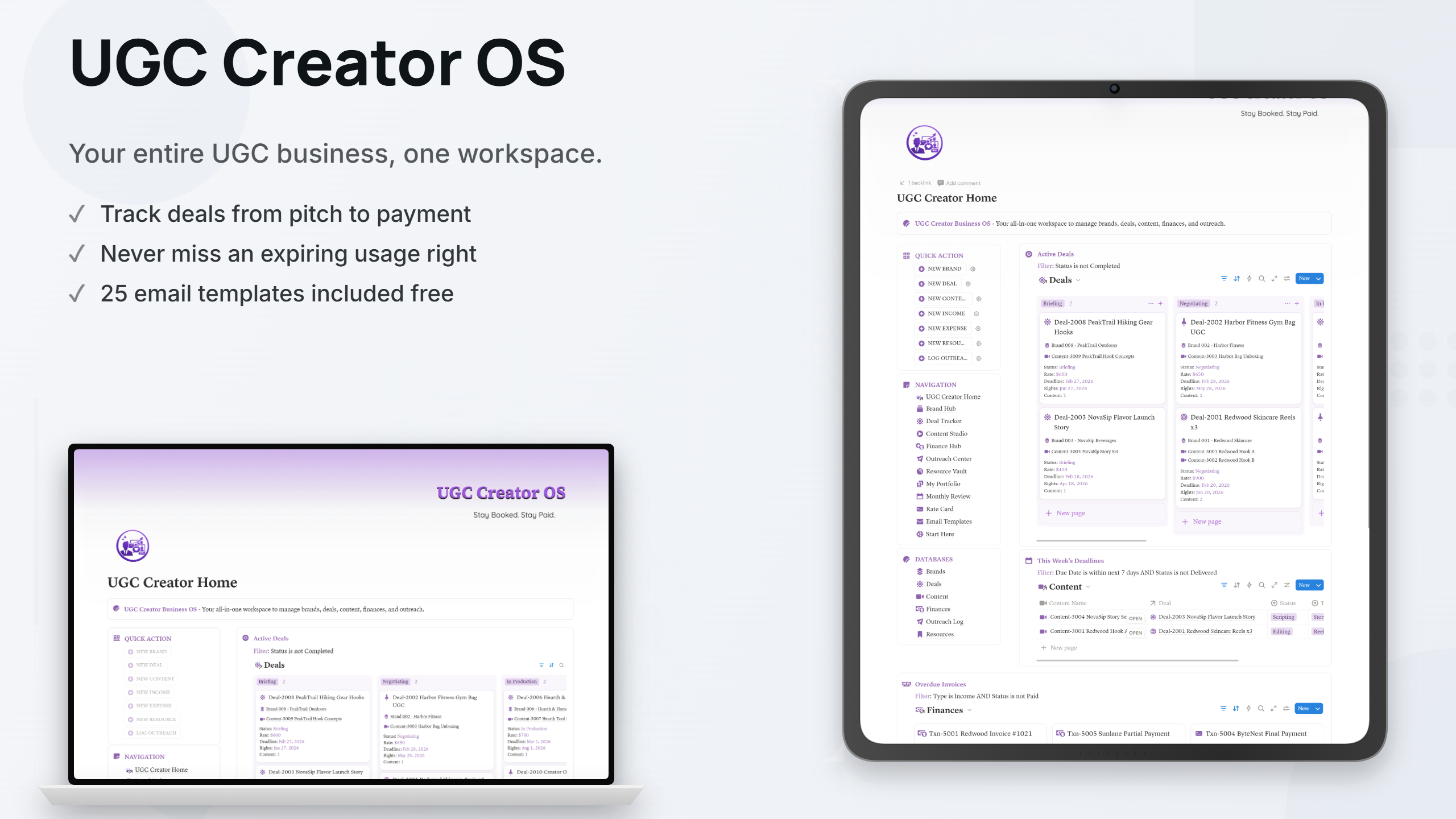 UGC Creator OS