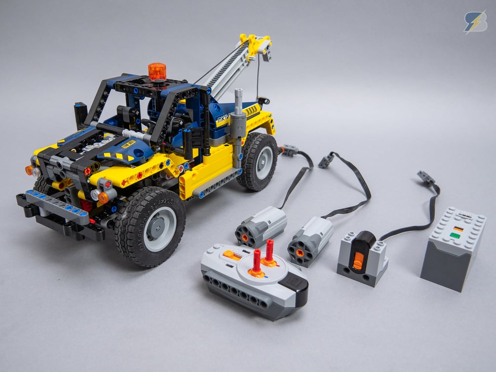 Lego rc tow truck hot sale