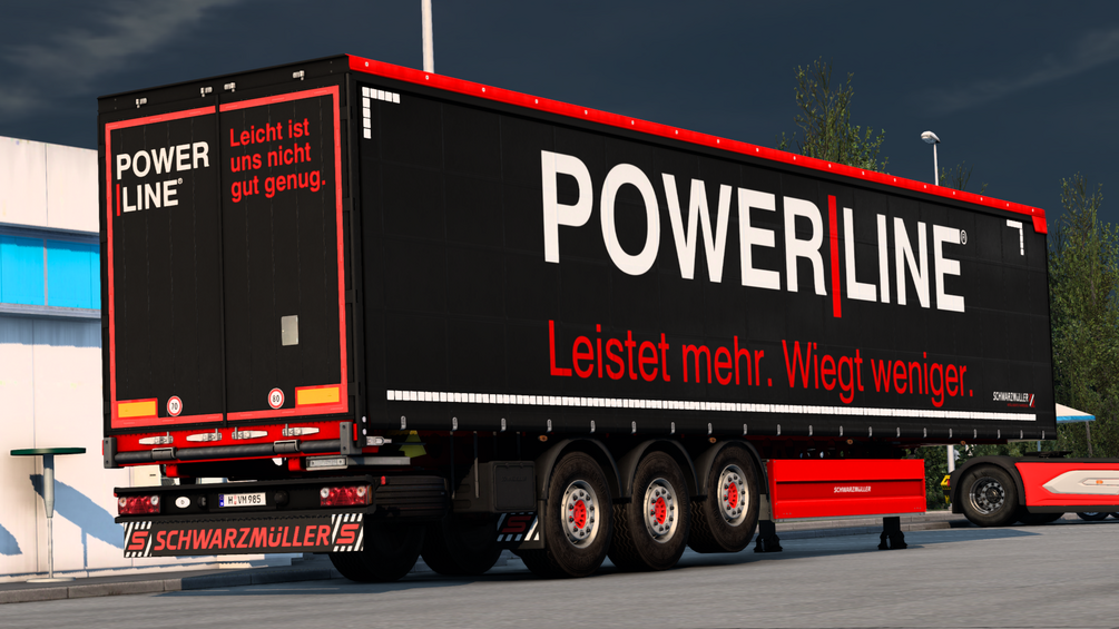POWER LINE Skin for Schwarzmüller .ETS2 by ANGYALFOLDI