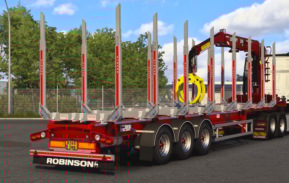 ets2 robinson log tailer by darren peacock