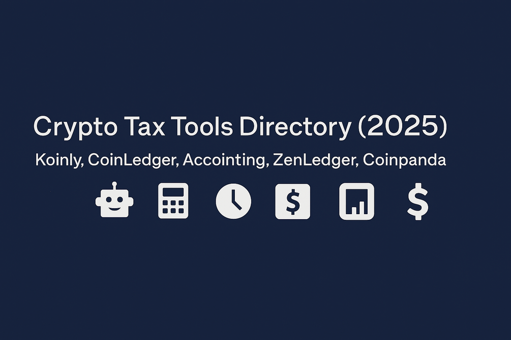 Crypto Tax Tools Directory (2025)