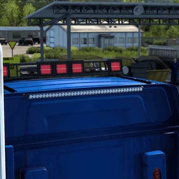 **[beacon tuning part] Scania NG lightbar for roof rack V1 by WC007 D3SIGN