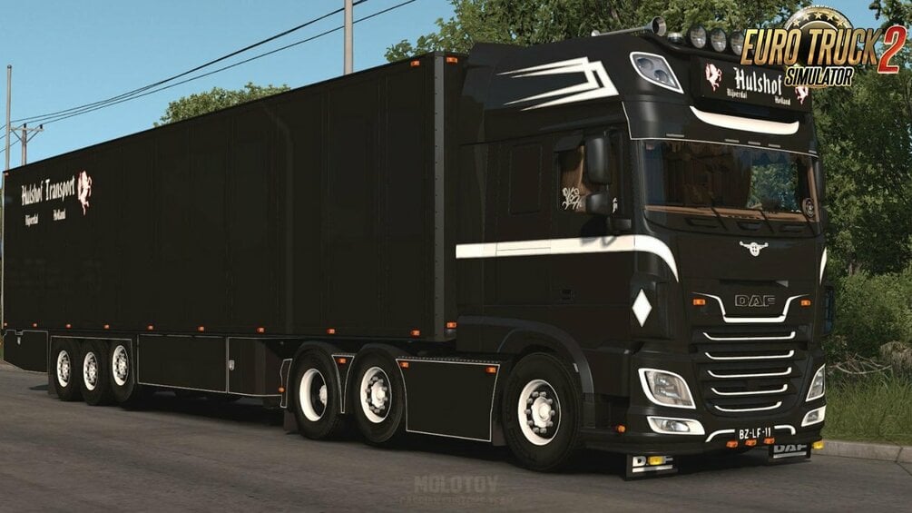 DAF Euro 6 Ragnar Hulshof Edition by xl3laz3rx ETS2 Mods