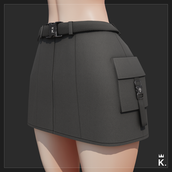 [*Free* Check Desc.] Tactical Skirt. by Morgue Club.