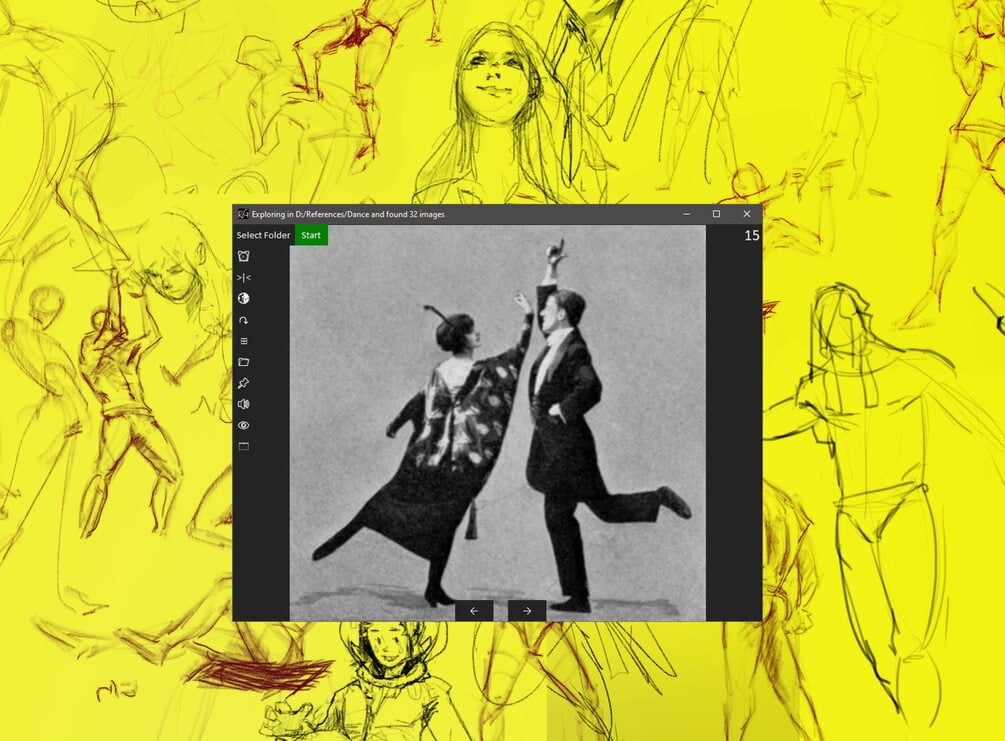 reGesture, an image reference viewer