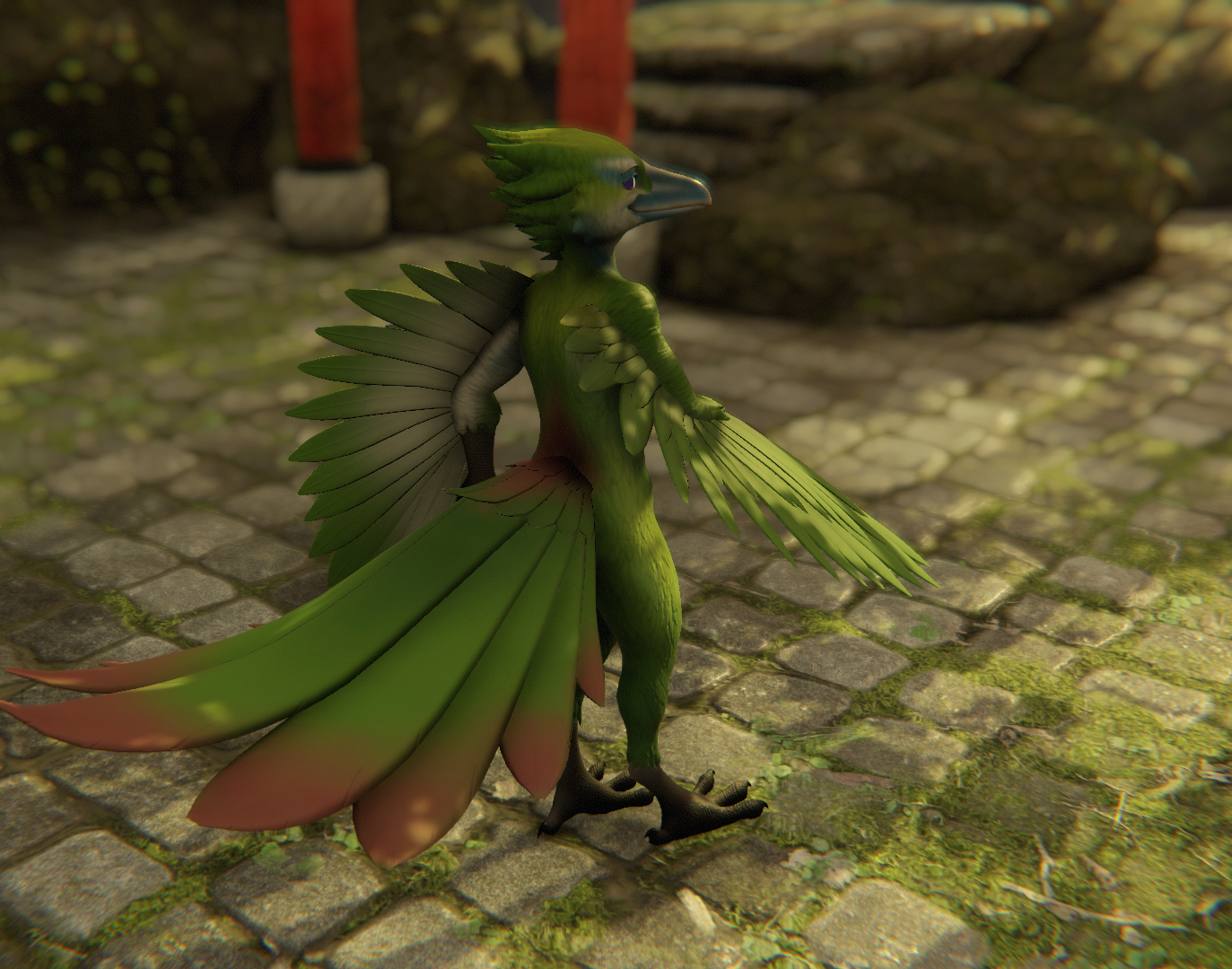 Blue Banded Toucanet