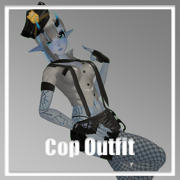 {MOVING TO PAYHP} {DO NOT PURCHASE HERE} Cop Outfit [Outfit Bundle] [Panda, Tori, RP, E-Girl]