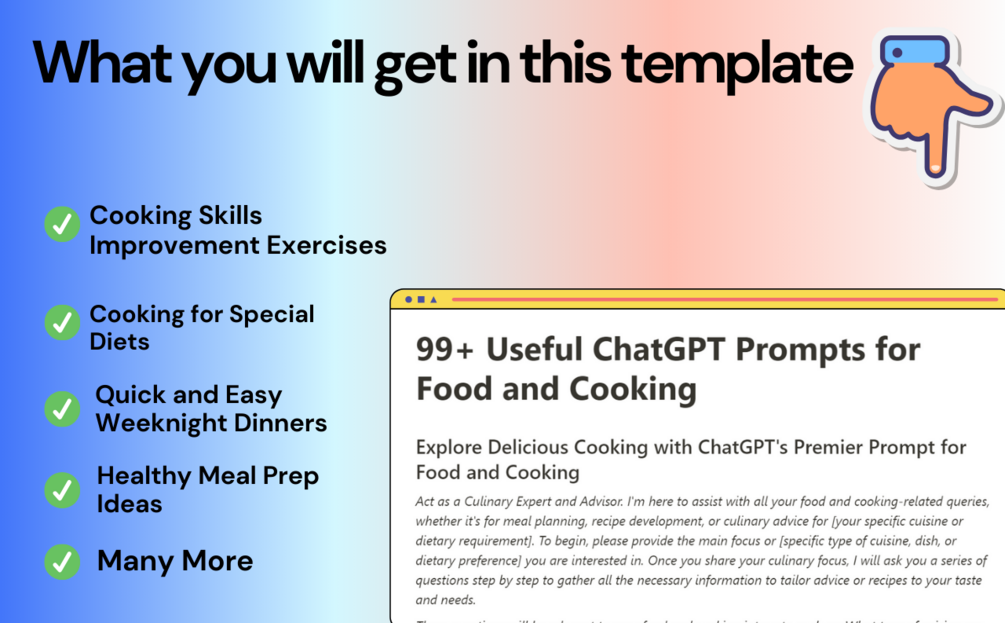 Top Chatgpt Prompts For Food And Cooking Decode The Secrets Of Chefs