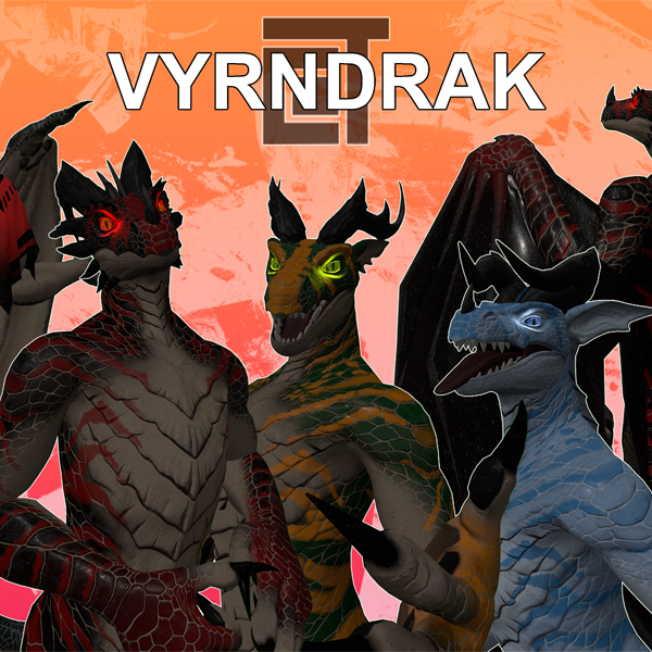 Vyrndrak - VRChat 龙头像