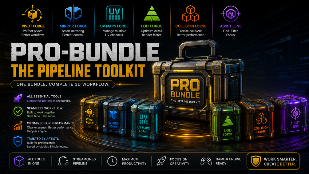 Pro Bundle in Blender
