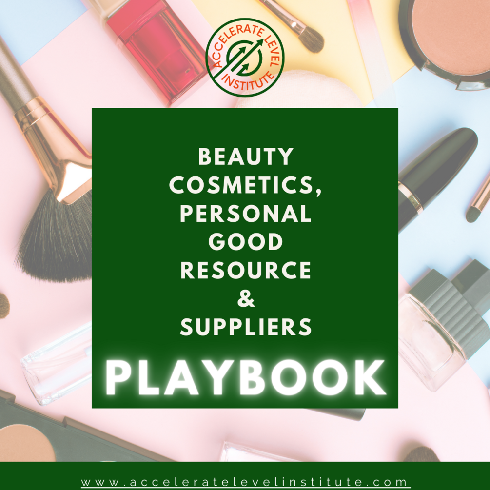 The Beauty Supplier & Resource Playbook