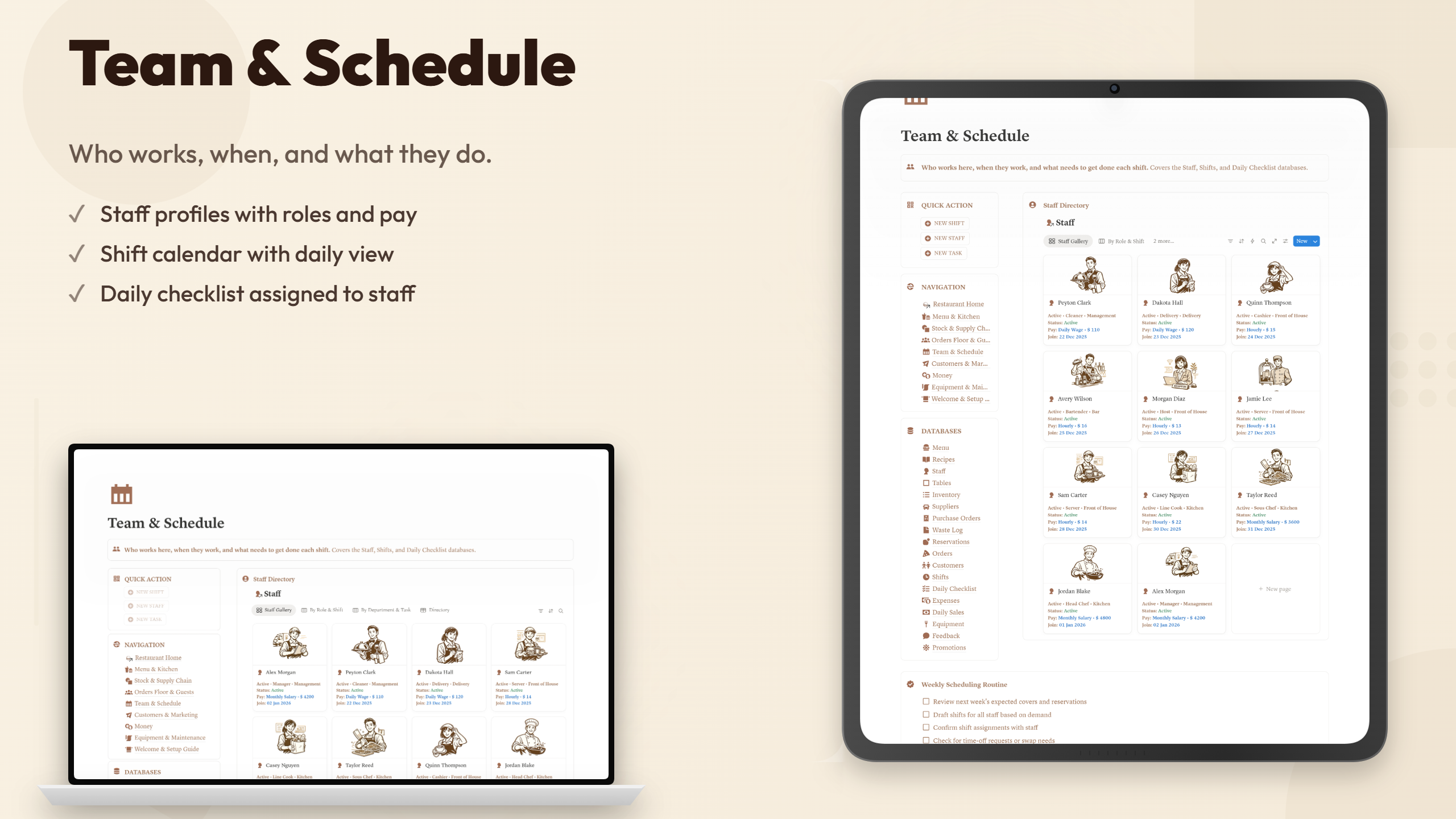 Restaurant OS - Menu, Inventory, Staff & Compliance - view 3