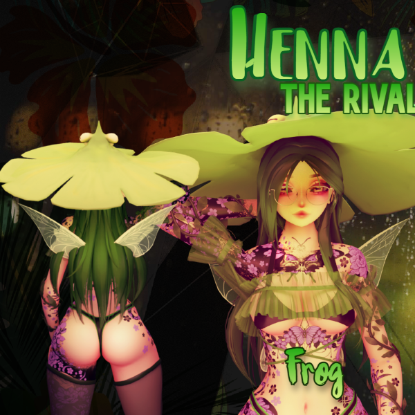 Henna┊Vrchat Avatar┊Quest & PC┊Phys Bones