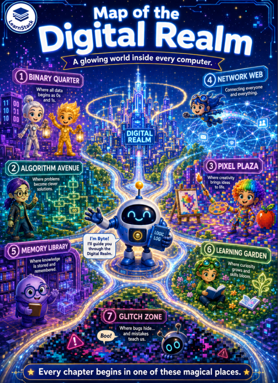 Computer Science Basics For Young Minds — Visual Tech Guide for Kids Ages 11–14 preview image 6