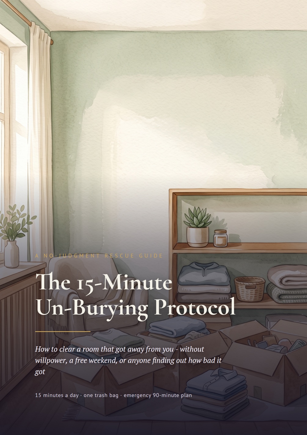 15-Minute Un-Burying Protocol cover