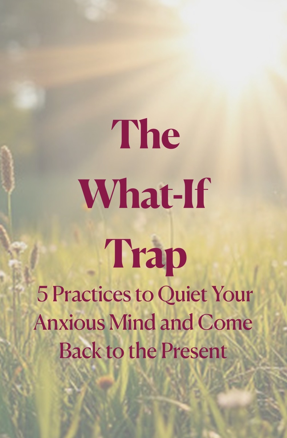 The What-If Trap Preview