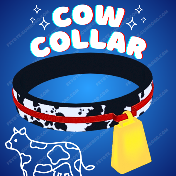 🐄 Cow Collar 🐄 (VRChat Avatar Accessory)