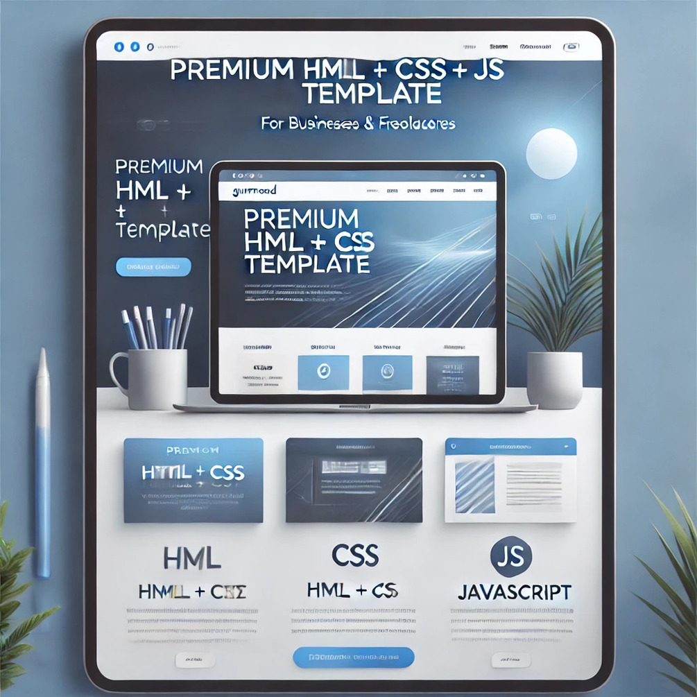 Plantilla Premium HTML + CSS + JS para Negocios y Freelancers