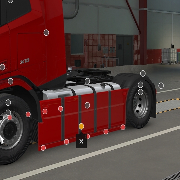 [sidebar tuning part] DAF XD Dutch sidebar by WC007 D3SIGN